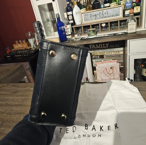 Ted Baker Emma Mini Tote Black Nior With Dust Bag - Picture 3 of 5